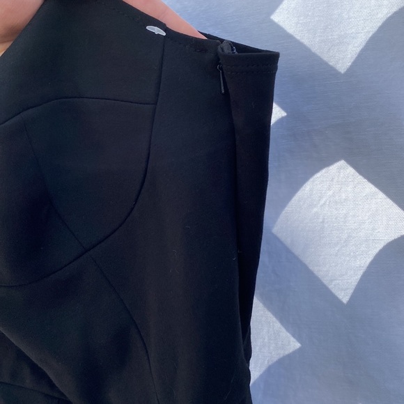 Leith Bustier Little Black Romper - Picture 7 of 12